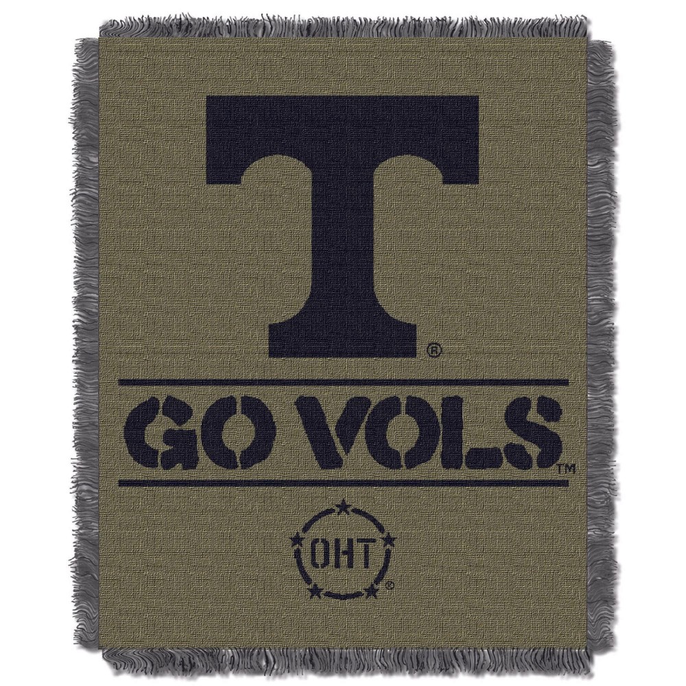 Northwest The Company Ncaa Tennessee Volunteers Woven Jacquard Throw Blanket, 46