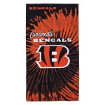 Northwest Nfl Cincinnati Bengals Unisex-Adult Beach Towel, 30 X 60, Psychedelic