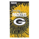 Northwest Nfl Green Bay Packers Unisex-Adult Beach Towel, 30 X 60, Psychedelic