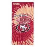 Northwest Nfl San Francisco 49Ers Unisex-Adult Beach Towel, 30 X 60, Psychedelic