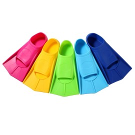 Foyinbet Kids Swim Fins,Short Youth Fins Swimming Flippers For Lap Swimming And Training For Children Girls Boys Teens Adults Small