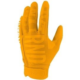 Nxtrnd G1 Pro Football Gloves, Men'S & Youth Boys Sticky Receiver Gloves (Yellow, Medium)