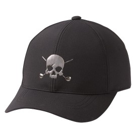 Volvik Standard Skull Golf Hat Black One_Size