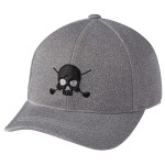 Volvik Standard Skull Golf Hat Grey One_Size