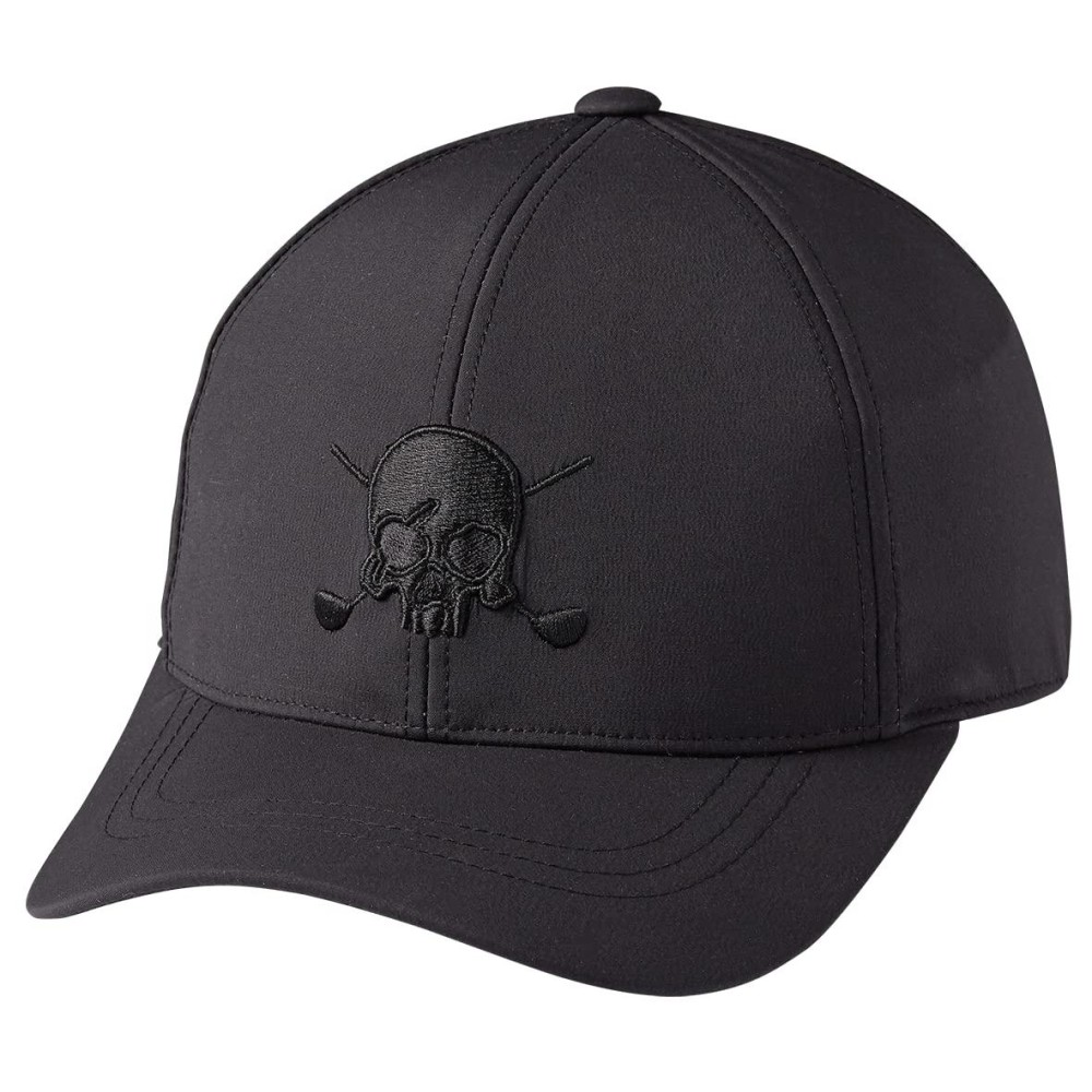 Volvik Standard Skull Golf Hat Black One_Size