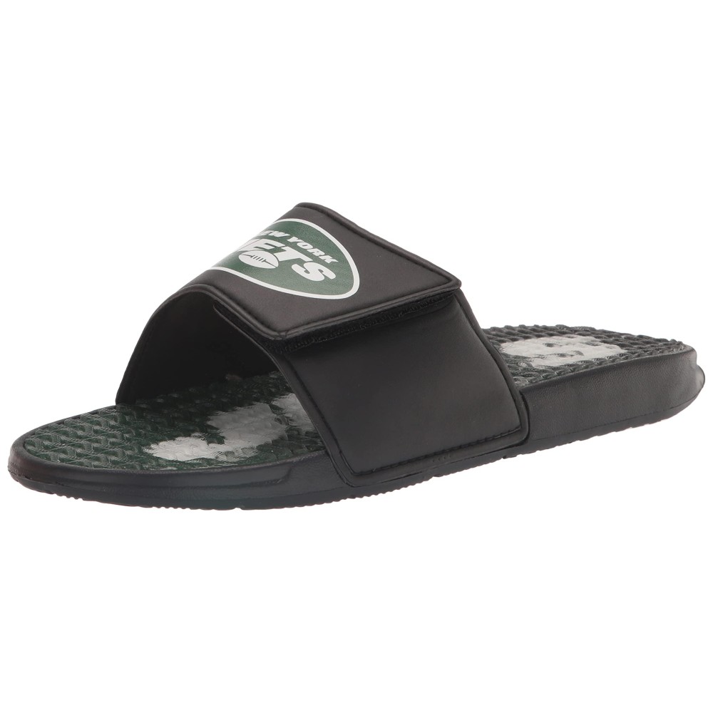 Foco New York Jets Nfl Gradient Wordmark Gel Slide - L