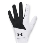 Under Armour Ua Medal Golf Glove - 1349705-001 - Blackwhiteblack - Lml