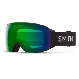 Smith Optics Io Mag Unisex Snow Winter Goggle - Black, Chromapop Everyday Green Mirror