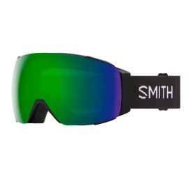 Smith Optics Io Mag Unisex Snow Winter Goggle - Black, Chromapop Sun Green Mirror