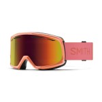 Smith Optics Drift Women's Snow Winter Goggle - Coral, Red Sol-X Mirror