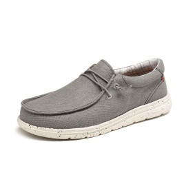 Bruno Marc Womens Sbls225W Slip-On Loafers Casual Shoes Comfortable Lightweight Boat Shoes, Grey, Size 55