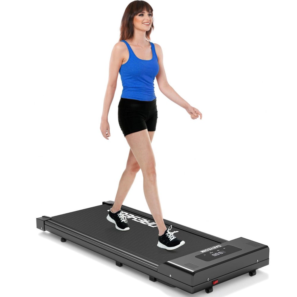 Walking Pad Walking Treadmill Under Desk Treadmill Treadmill For Home Office With Remote Control, Portable Treadmill In Led Display