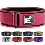 Self-Locking Weight Lifting Belt - Premium Weightlifting Belt For Serious Functional Fitness, Weight Lifting, And Olympic Lifting Athletes - Lifting Support For Men And Women - Deadlift Training Belt (Extra Small, Miami Pink)
