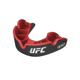 Opro Silver Level Ufc Adult And Youth Sports Mouthguard With Case, Kids Gum Shield Featuring Revolutionary Fitting Technology For Ufc, Mma, Boxing, Bjj And Other Combat Sports (Black, Youth)