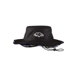 Foco Baltimore Ravens Nfl Solid Hybrid Boonie Hat