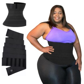 Bestash Belly Wraps To Lose Belly Fat - Adjustable Plus Size Stomach Wrap With Loop Waist Wraps For Stomach Wrap For Plus Size Women (164Ft 5 M - 513 Inch)
