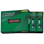 Dunlop Golf Balls Srixon Tri-Star 2022 Model, 1 Dozen (12 Pack) Passion Yellow