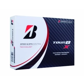 Bridgestone Tour B X Golf Balls, 2022 Model, 12 Balls