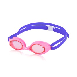 Speedo Unisex-Child Swim Goggles Super Flyer Ages 3-8, Sugar Plumvermillion, One Size