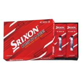 Dunlop Srixon Distance9 2022 Golf Balls, 1 Dozen (Pack Of 12), White
