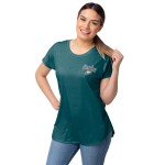 Foco Philadelphia Eagles Nfl Womens Script Wordmark Tunic Top - Xl