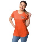 Foco Womens Nfl Team Logo Ladies Fashion Tunic Top Shirt, Script Wordmark, Large Us