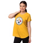 Pittsburgh Steelers Nfl Womens Big Logo Tunic Top - Xl