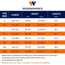 Wonderience Sauna Suit For Men Waist Trainer Neoprene Sweat Vest With Adjustable Waist Trimmer Belt(Black, Xxxx-Large)
