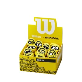 Wilson Unisex Minions 20 Vibration Tennis Dampener, Yellow, 75 Pk Uk