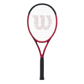 Wilson Clash 100Ul V0 Tennis Racket, Carbon Fibre, Head-Light (Grip-Heavy) Balance, 81 G, 686 Cm Length,Redblack,2