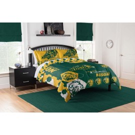 Northwest The Company Ncaa North Dakota State Bison Comforter And Sham Set, Full/Queen, Hexagon