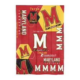 Northwest The Company Ncaa Maryland Terrapins Comforter And Sham Set, Twin, Hexagon