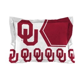 Northwest The Company Ncaa Oklahoma Sooners Comforter And Sham Set, Twin, Hexagon