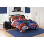 Northwest The Company Ncaa Florida Gators Comforter And Sham Set, Full/Queen, Hexagon