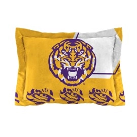 Northwest The Company Ncaa Lsu Tigers Comforter And Sham Set, Twin, Hexagon