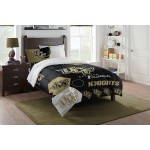 Northwest The Company Ncaa Central Florida Golden Knights Comforter And Sham Set, Twin, Hexagon