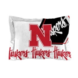 Northwest The Company Ncaa Nebraska Cornhuskers Comforter And Sham Set, Twin, Hexagon