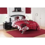 Northwest The Company Ncaa Wisconsin Badgers Comforter And Sham Set, Full/Queen, Hexagon