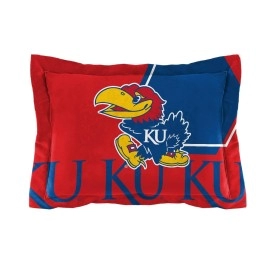 Northwest The Company Ncaa Kansas Jayhawks Comforter And Sham Set, Twin, Hexagon