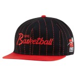 Nike Pro Sports Specialties Basketball Script Cap (One Size, Blackchile Red)