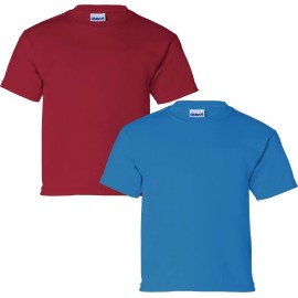 Gildan Youth Ultra Cotton T-Shirt, Style G2000B, 2-Pack