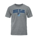 Barnesmith University Of Rhode Island Uri Rams Short-Sleeve T-Shirt, Spirit, Charcoal Grey, Medium