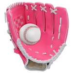 Baseball Glove And Ball, Baseball Mitt, Softball Glove 95-125 For Kids Youth Adult Training And Beginner, Softball Mitt Left Hand Glove, Right Hand Throw