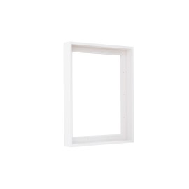 Pixy Canvas 10X16 Floater Frame For 15 Deep Canvas Paintings, Wood Panels Stretched Canvas Boards 4 Colors Available (White, 10 X 16)