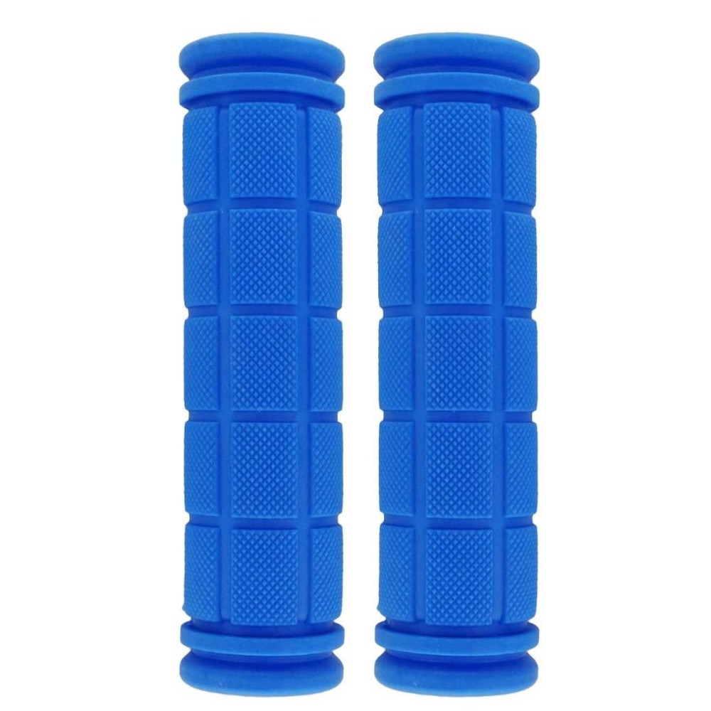 Beakuoo Bike Handlebar Grips For Kids Girls Boys, Non-Slip Rubber Mushroom Bicycle Grips For Scooter Cruiser Seadoo Tricycle Wheel Chair Mountain Road Urban Foldable Bike Mtb Bmx(Deep Blue, 4 Pairs)