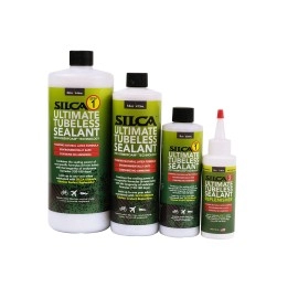 Silca Ultimate Tubeless Tire Sealant Wfiberfoam Long Lasting, Fast Sealing Bike Tire Sealant Tubeless Sealant - Mtb, Road, Gravel Bicycle Tires Tire Sealant Bicycle (32Oz Sealant With Carbon)