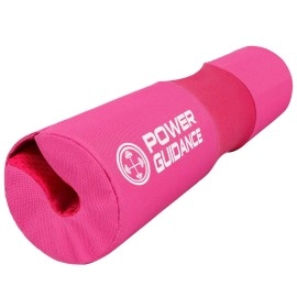 Power Guidance Barbell Squat Pad - Neck & Shoulder Protective Pad Built-In Velcro Straps And Anti-Skid Points For Squats, Lunges, Hip Thrusts, Weightlifting - Fit Standard And Olympic Bars