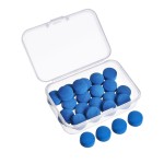 Gejoy 20 Pieces Billiard Pool Cue Tips Pool Cue Tips Replacement Kit Pool Stick Tips Billiard Cue Tips With Storage Box For Pool Cues And Snooker