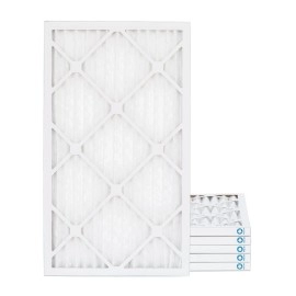 Pamlico Air 14X30X1 Merv 8 Pleated Hvac Ac Furnace 1 Air Filters By Pamlico 6 Pack Actual Size: 13-78 X 29-78 X 34, White