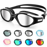 Findway Swim Goggles, Polarized Swimming Goggles For Men Women Adult Youth,Anti-Fog Uv Protection No Leaking Wide Vision
